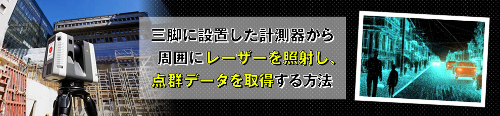 地上型3Dレーザースキャナー