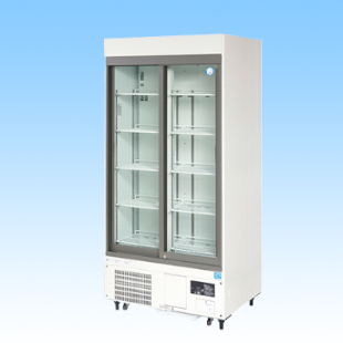 薬用冷蔵ショーケース 900×650（700）×1917mm 点検検査書付 FMS-500GH