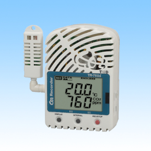 CO2濃度・温度・湿度データロガー TR-76Ui