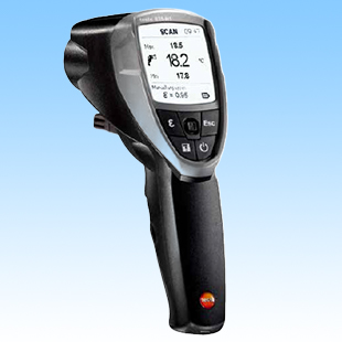 気体温湿度センサ付赤外放射温度計 testo 835-H1