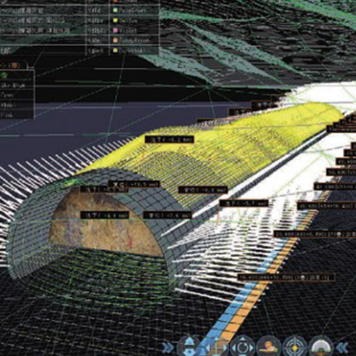 Tunnel CIM Integration&nbsp;4D Map