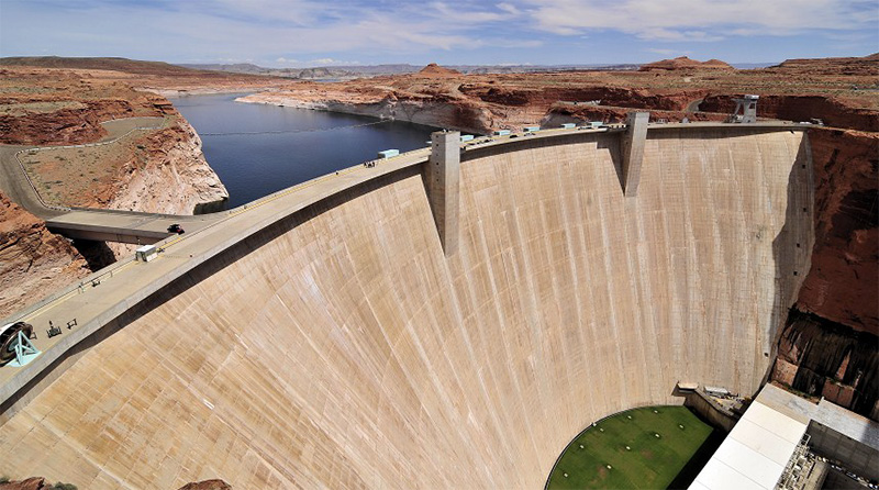 ダム・橋梁等構造物の変位やたわみ計測