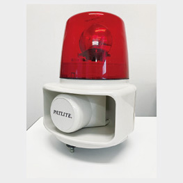 無線式音声付回転灯（オプション）