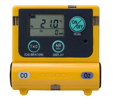 複合型ガス検知器 酸素・一酸化炭素計 XOC-2200