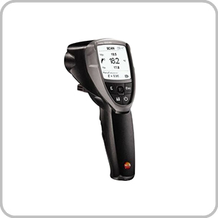 気体温湿度センサ付赤外放射温度計 testo 835-H1