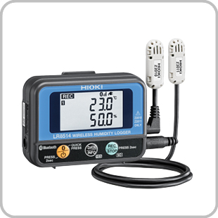 ワイヤレス温湿度ロガー LR8514(センサ付)